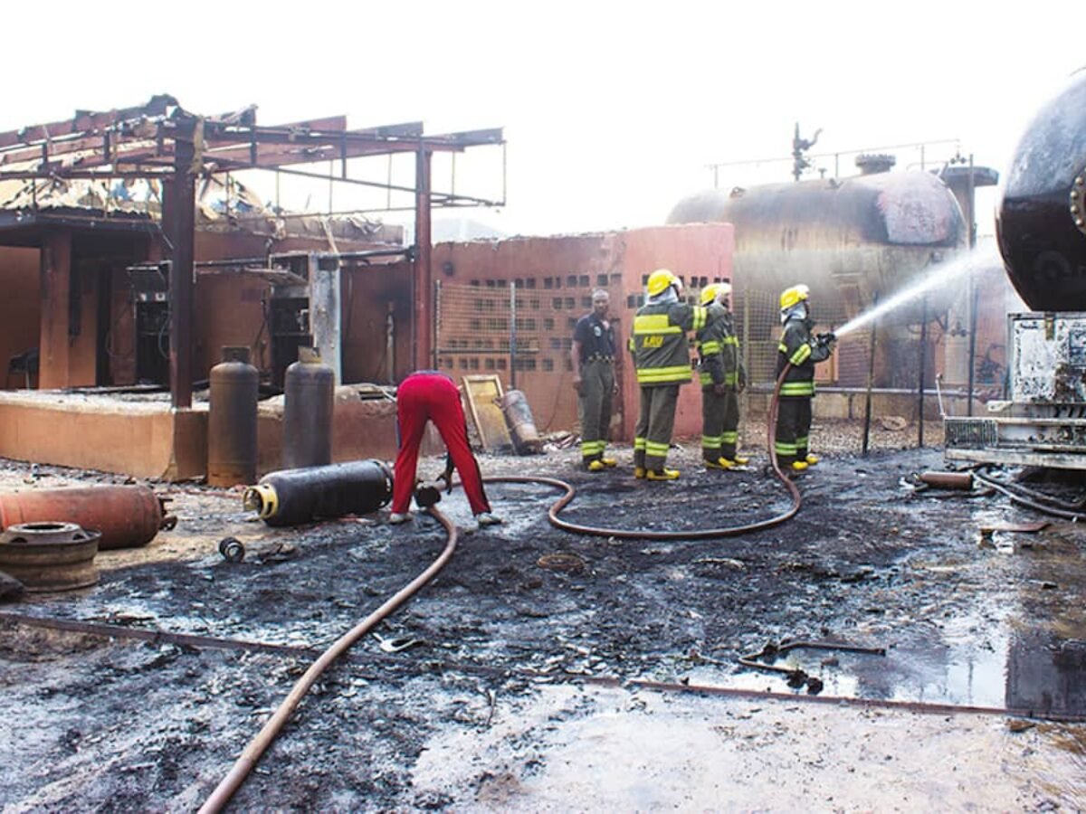 Gas Explosion In Lagos: Fire Service Recovers 3 Lifeless Bodies