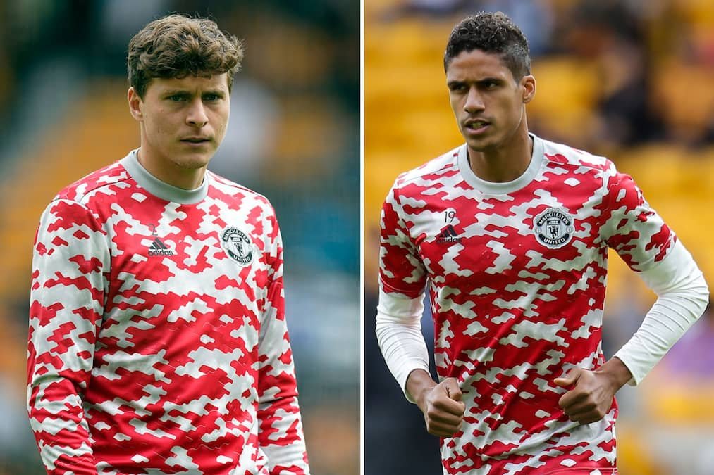 Raphael Varane And Victor Lindelof To Manchester United Clash With City