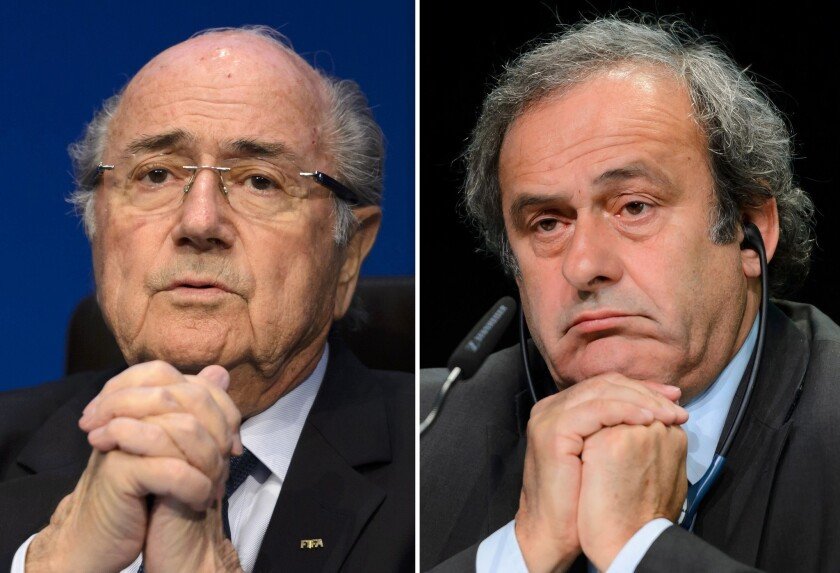 Sepp Blatter, Platini Accused Of £1.6M Fraud