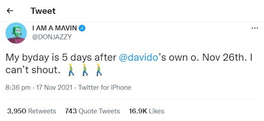 Don Jazzy Drops Hints Following Davido'S Birthday Donation