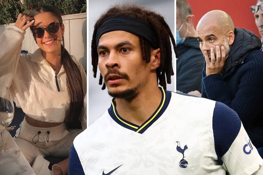 Dele Alli Dumps Pep Guardiola Daughter Pick New Babe Everyevery