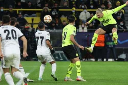 Haaland Scores Two To Help Dortmund Win In Ucl