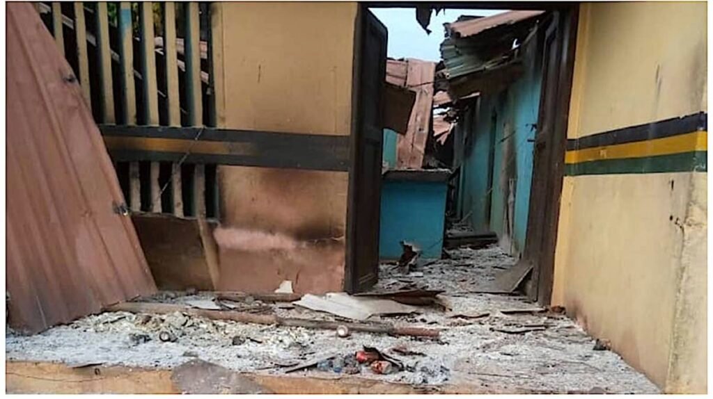 Jailbreak In Kogi, As Hoodlums Burn Down Station