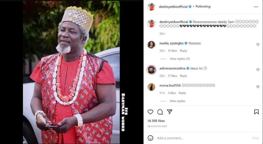 Nollywood Industry Mourns Again