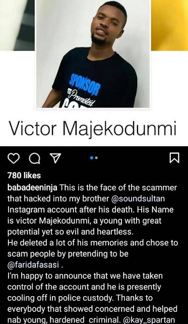 Scammer Who Hacked Sound Sultan'S Account Exposed