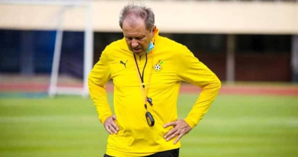Ghana Sack Their Head Coach  