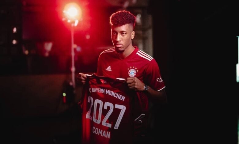 Kingsley Coman Extends Contract With Bayern Munich
