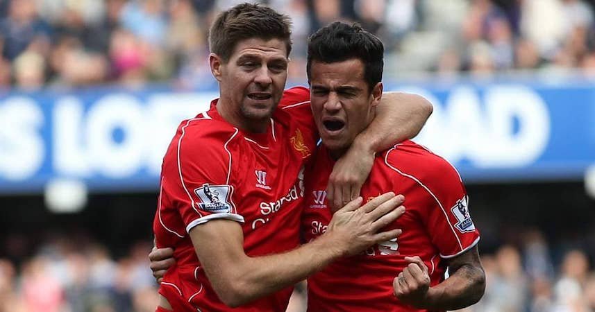 Steven Gerrard Hints At Philippe Coutinho'S Interest