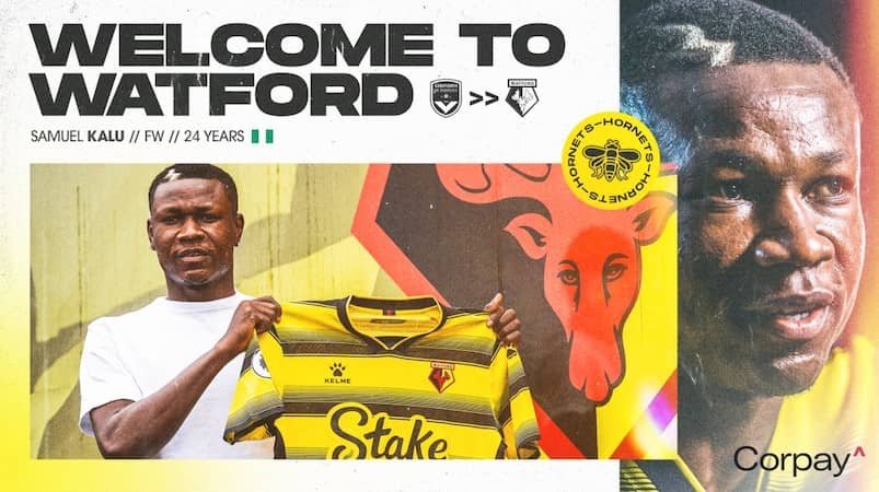 Watford Signs Another Super Eagles Star Player