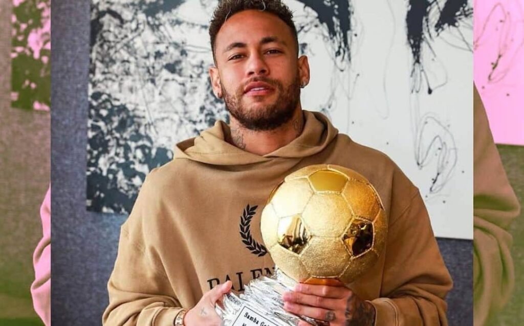 Neymar Jnr Wins Samba Gold Award