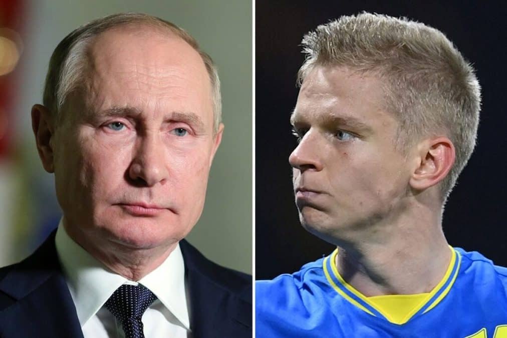 Oleksandr Zinchenko And Putin