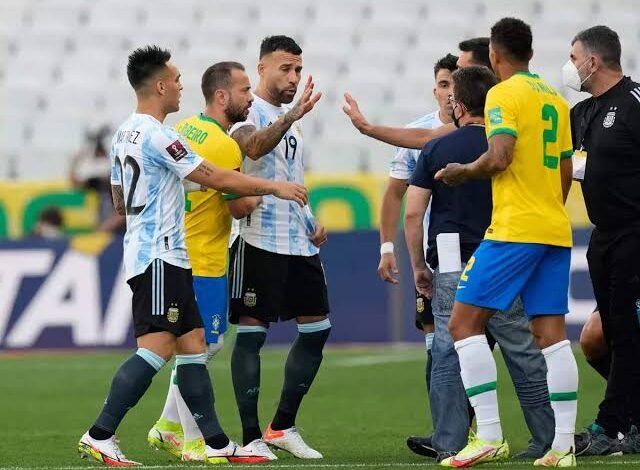 Brazil Vs Argentina World Cup Qualifier To Be Replayed
