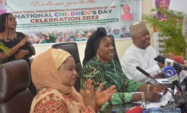 Minister Of Women Affairs Marks National Children'S Day