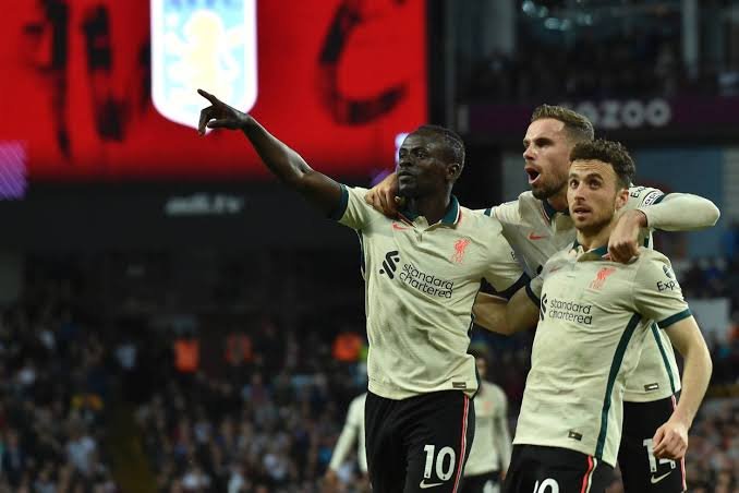 Liverpool Beat Aston Villa To Level Point With Manchester City