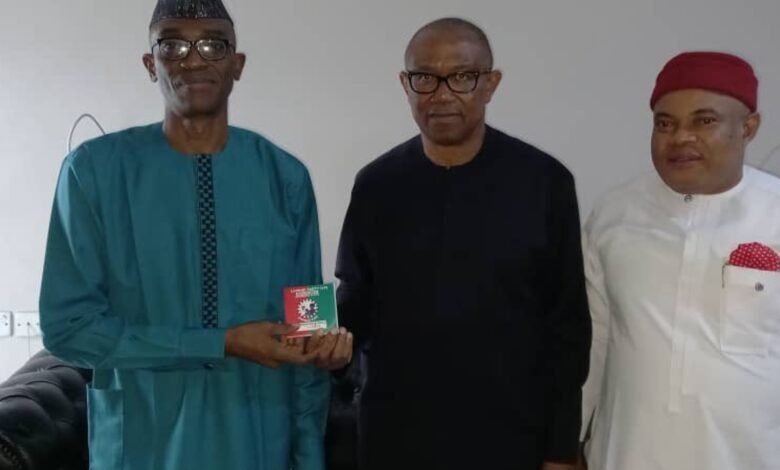 Peter Obi Joins Labour Party 2 Days After Leaving Pdp