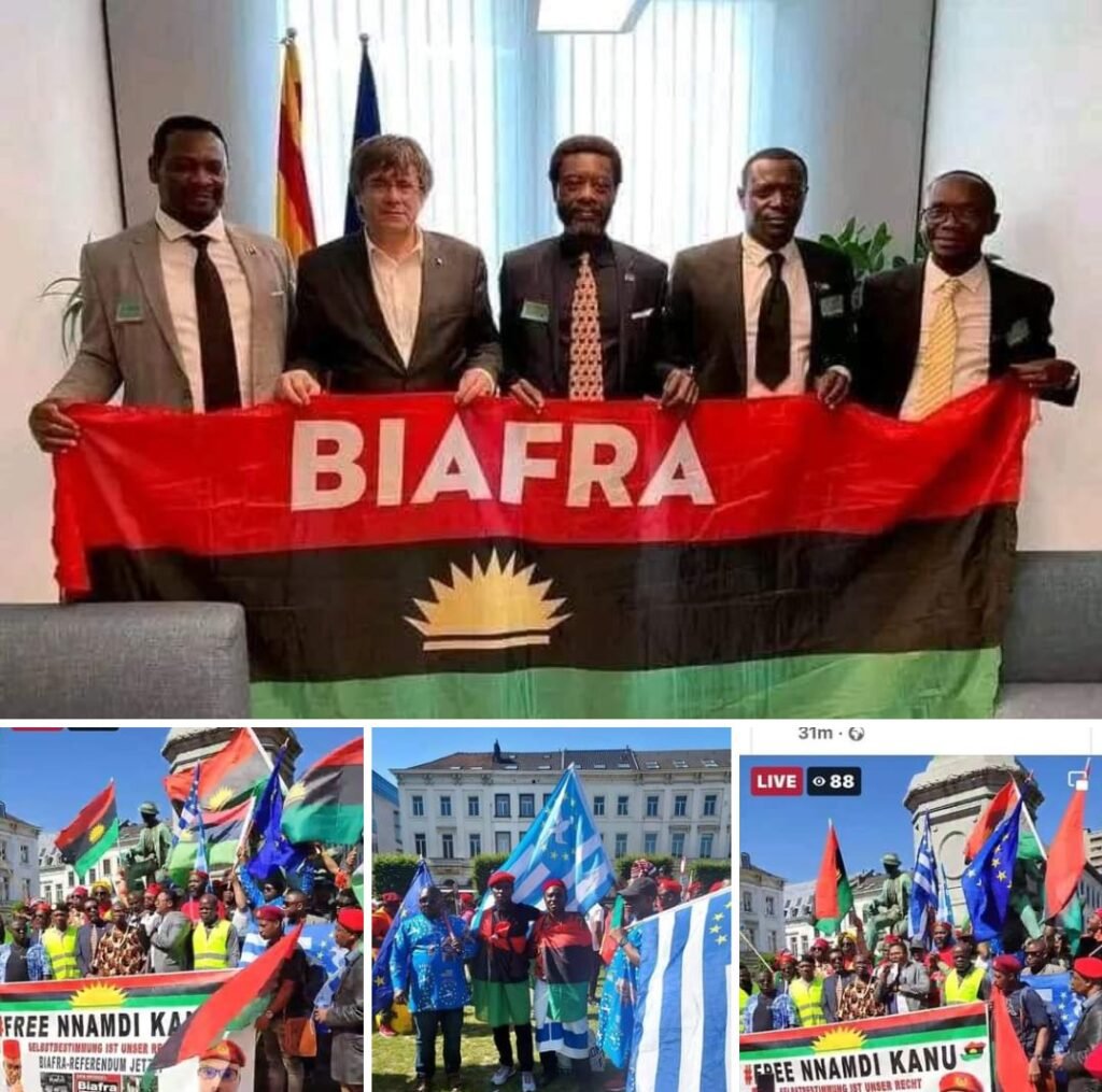 Ipob Members In Diaspora Show Solidarity