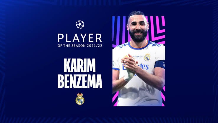 Karim Benzema Wins Uefa Player Of The Season