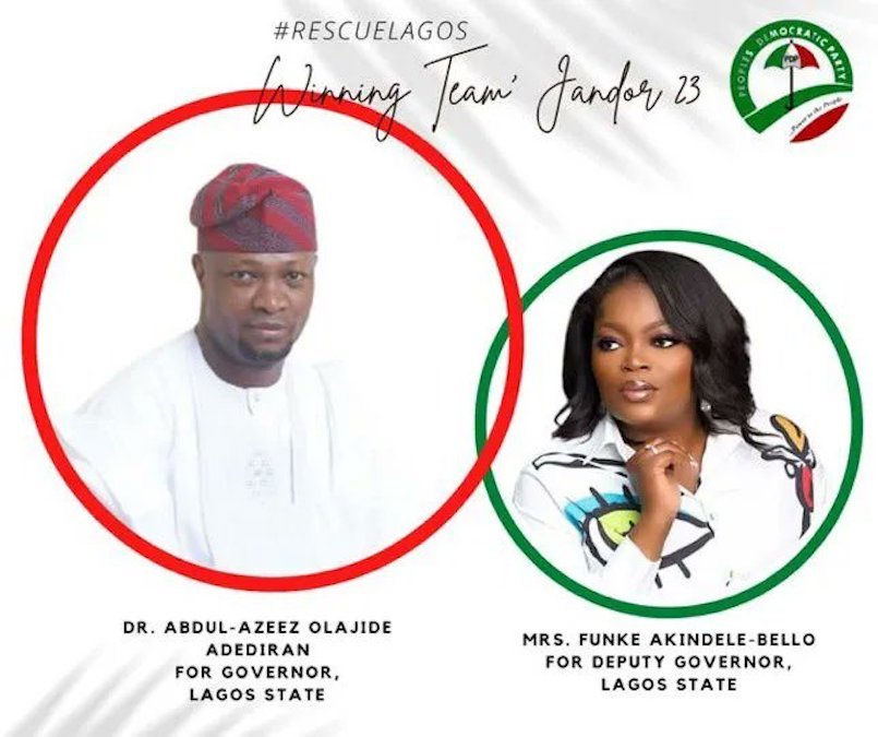 Funke Akindele: What Nigerians Think About Her As Jandor'S Running Mate