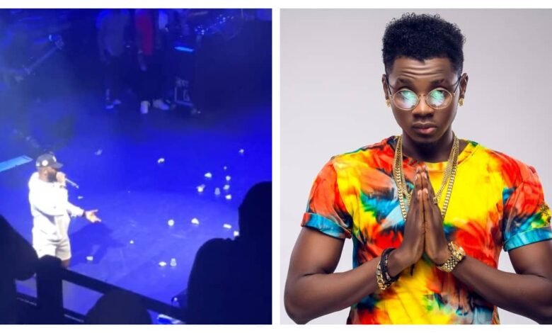 Kizz Daniel Knees To Beg After U.s Trouble With Fans