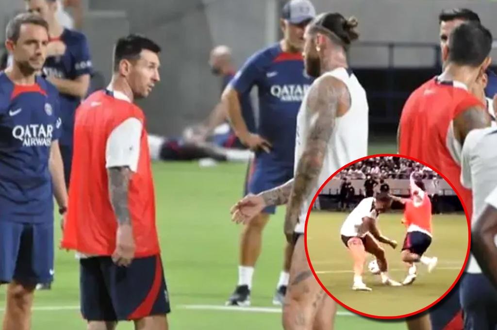 Why Messi, Ramos Engage In Fight In Pre-Season