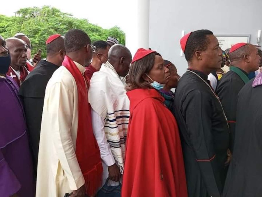 Shettima Unveiling: True Identity Of Unknown Bishops