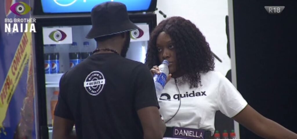 Bbnaija Season 7: Daniella Engage In Her First Fight In The House