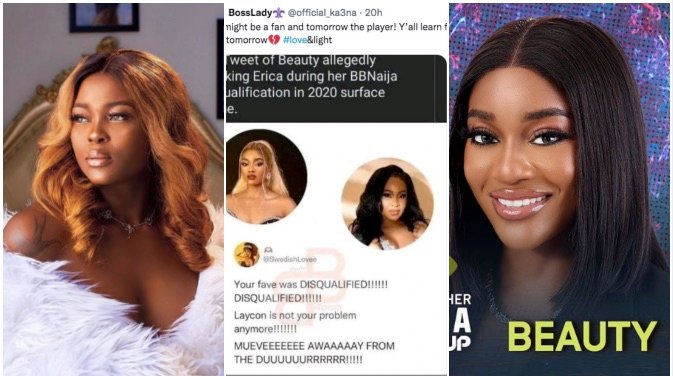 Bbnaija Season 7: Ka3Na Digs Beauty’s Imprecatory About Erica And Laycon