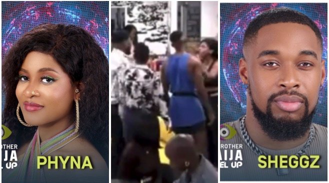 Bbnaija Season 7: Phyna And Sheggz Set Biggie'S House On Fir3