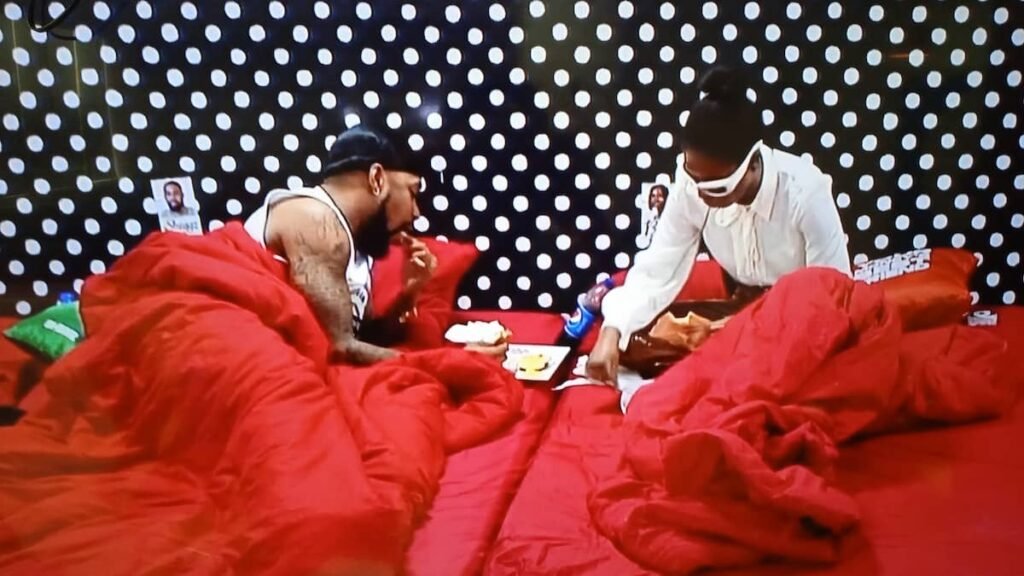 Bbn S7: Bella And Sheggz Toxic 'Ship' Transforms With Breakfast-In-Bed Experience