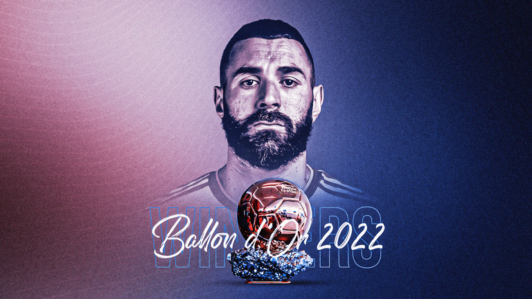 Karim Benzema Wins 2022 Ballon D'Or Award
