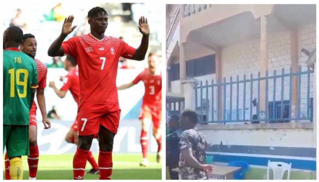 Cameroon Fans Allegdedly Destroys Breel Embolo'S House In Cameroon