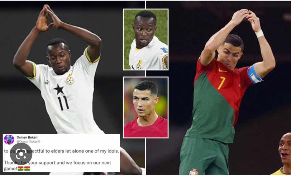 &Quot;I Did Not Disrespect Ronaldo&Quot; Ghanian Star Speaks Out