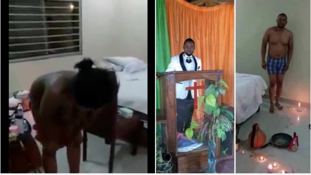 Man Catch Pregnant Wife On Bed With A Pastor