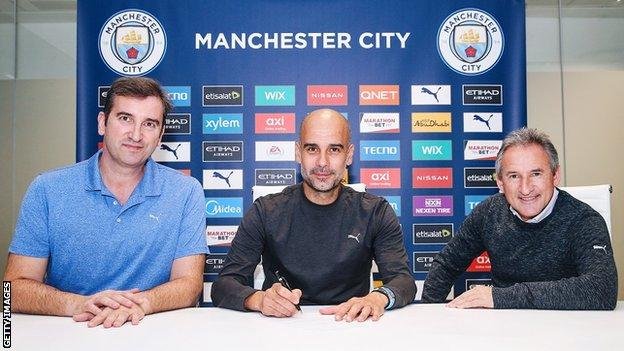 Pep Guardiola Signs New Contract With Manchester City