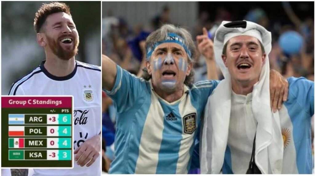 Argentina Fans Trolls Saudi Arabian Fans With The Where Is Messi Question