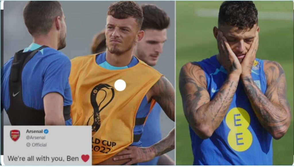 See Message Arsenal Sent To Ben White After He Left England Squad