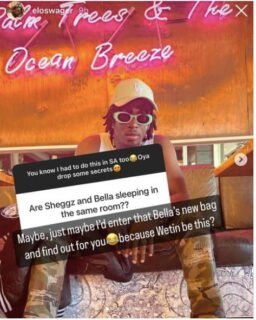 Bbn S7: Eloswag Spills Secrets On Some Bbnaija S7 Ships; Groophy, Shella And Dechi