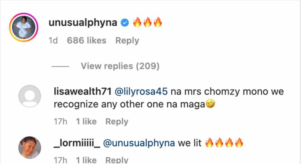 Bbn S7: Fan Calls Phyna Maga As Groovy And Chomzy Link-Up