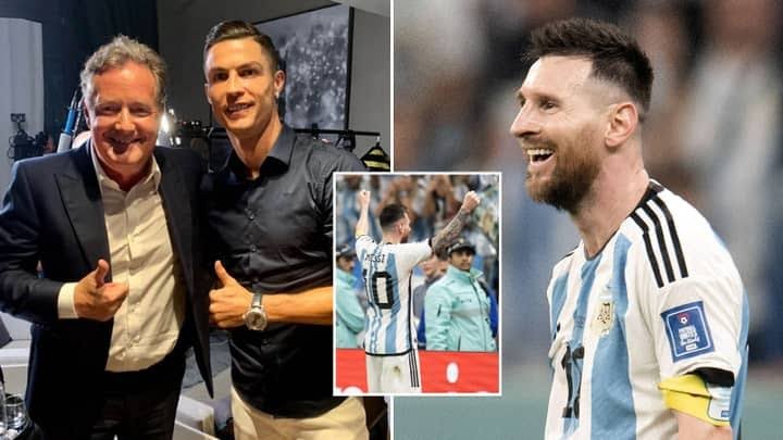 Piers Morgan Not Happy With Lionel Messi'S Recent Pictures