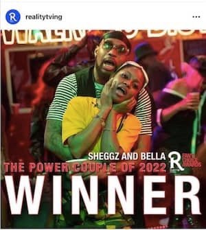 Bbnaija S7: Sheggz And Bella Celebrate As They Win New Competition