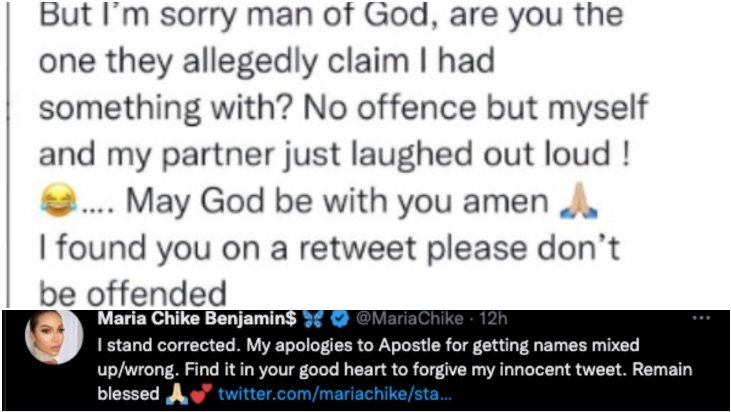 Bbnaija Star Maria Tenders Public Apology To Apostle Joshua Selman