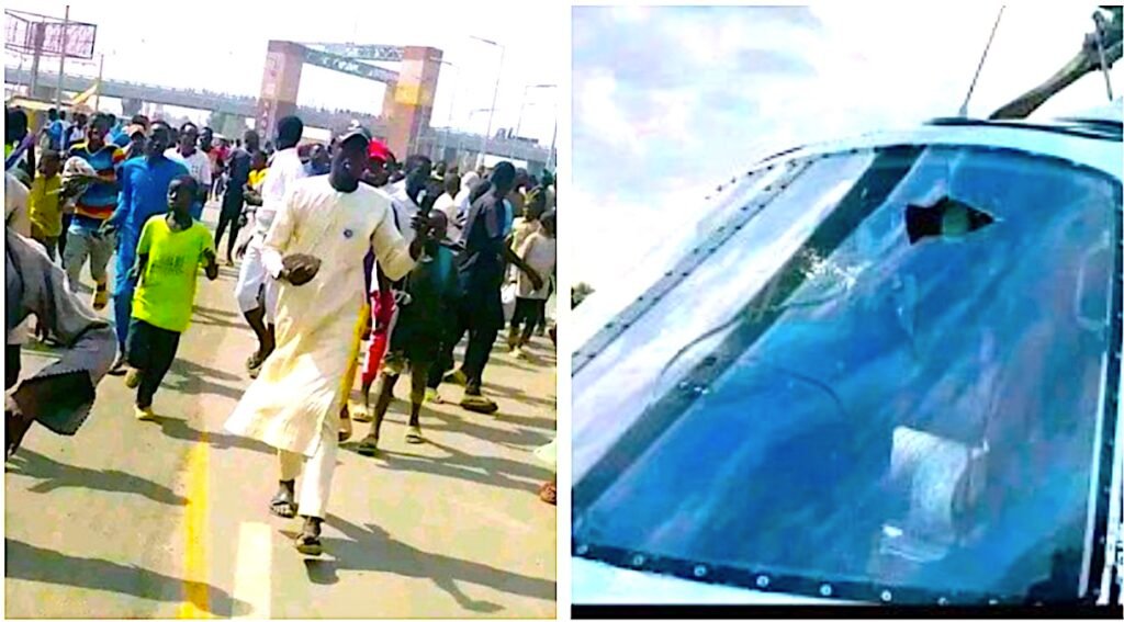 President Buhari'S Convoy Almost Killed In Kano'S Helicopter Attack