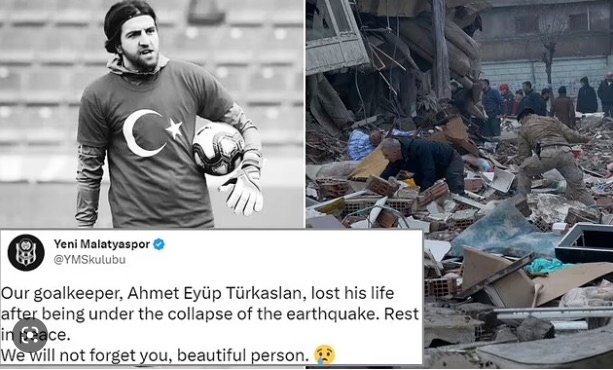 Turkey Earthquake Update: One Footballer Dies