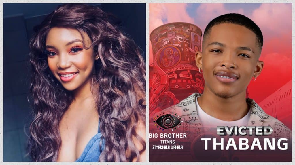 Bbtitans S1: Nelisa Subtly Sends Angry Message To Thabang As He Continues To Follow Her