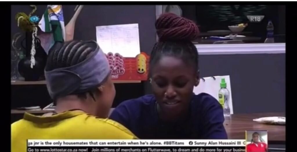 Bbtitans S1: Yvonne And Juicy Jay Set Internet On Fire As They Profess Love In Most Romantic Way