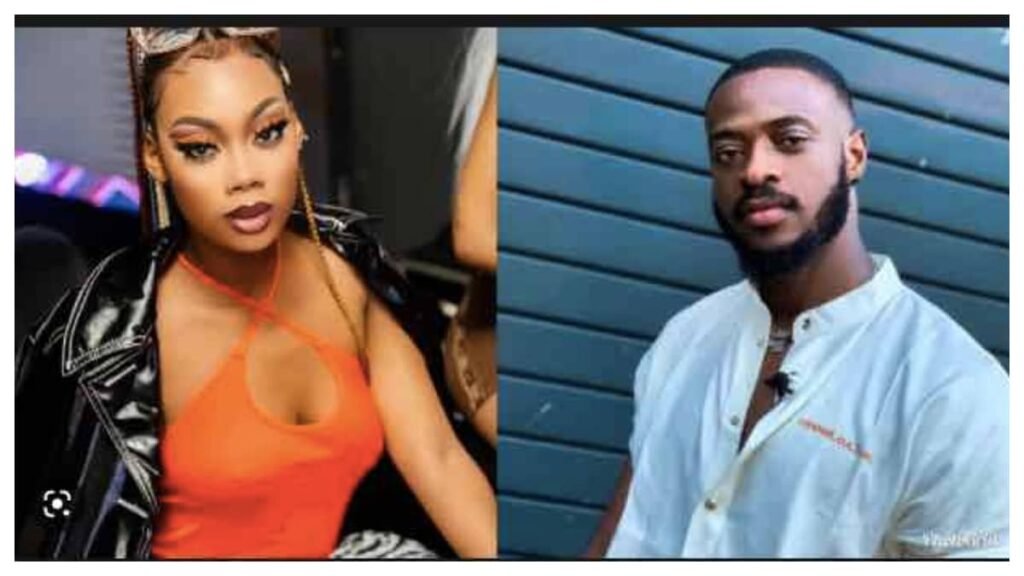 Bbtitans S1: Fans React Angrily As Blue Allegedly Reunite With Yemi In Nigeria