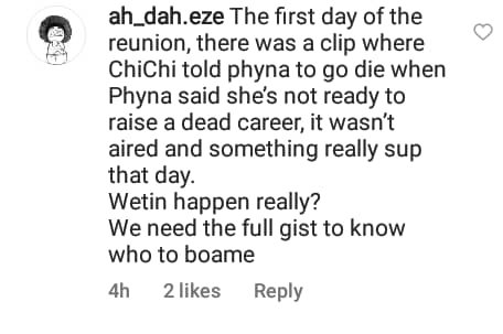 Bbnaija S7 Reunion; Phyna Laments The Evil Done To Her During The Reunion As She Is Faced With Death