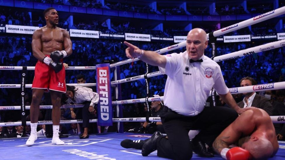 Anthony Joshua Knocked Out Helenius In O2 Arena