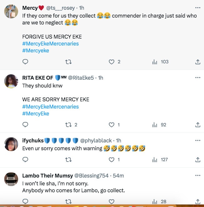 Bbnaija All Stars: Mercenaries Clash In Mercy Eke'S Absence, Disagree On New Arrangements