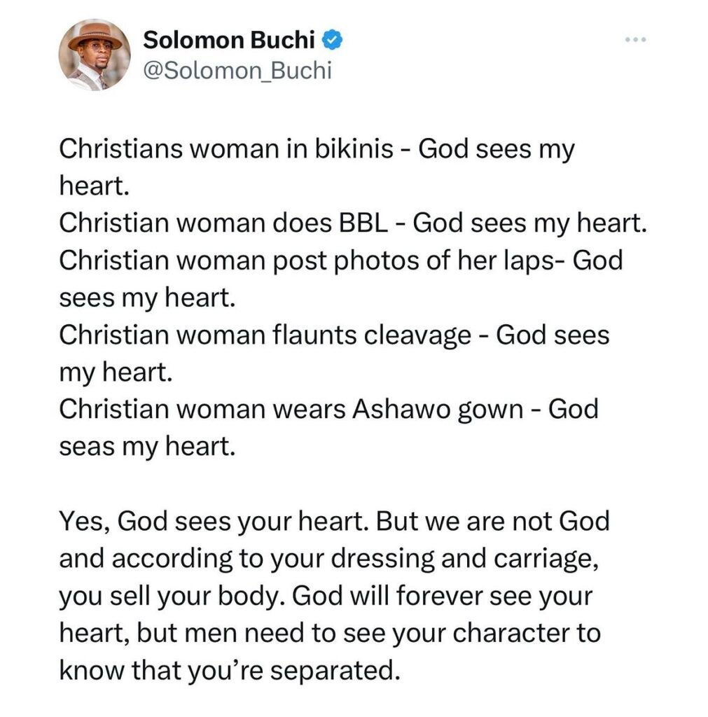 Nigerian Christian Bbl Video: Solomon Buchi Tackles Female Youtuber Over Trending Video &Amp; She Responds.